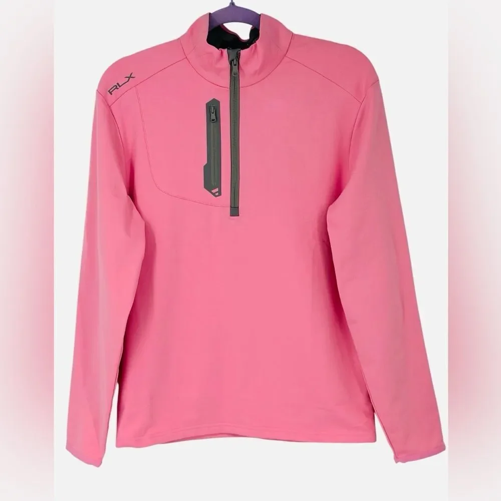 RLX Ralph Lauren All Gender Golf Luxury Jersey Pink Jacket S